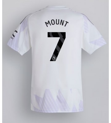 Manchester United Mason Mount #7 Replika Udebanetrøje 2025-26 Kortærmet